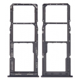 Samsung Galaxy A13 A135 / A137 SIM držák karty (černá) (service pack) (originál)