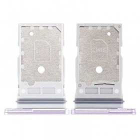 Samsung G990 Galaxy S21 FE SIM držák karty (levandos) (service pack) (originál)