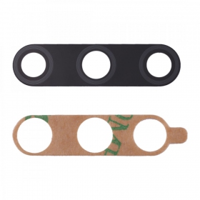 Huawei P40 Lite E sklo kamery (černá)