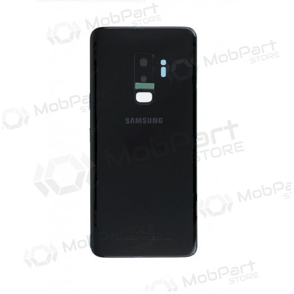 Samsung G965F Galaxy S9 Plus zadní kryt baterie černá (Midnight Black) (použitý grade C, originál)