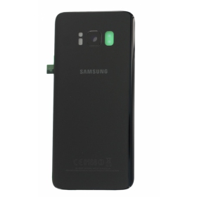 Samsung G950F Galaxy S8 zadní kryt baterie černá (Midnight black) (použitý grade C, originál)