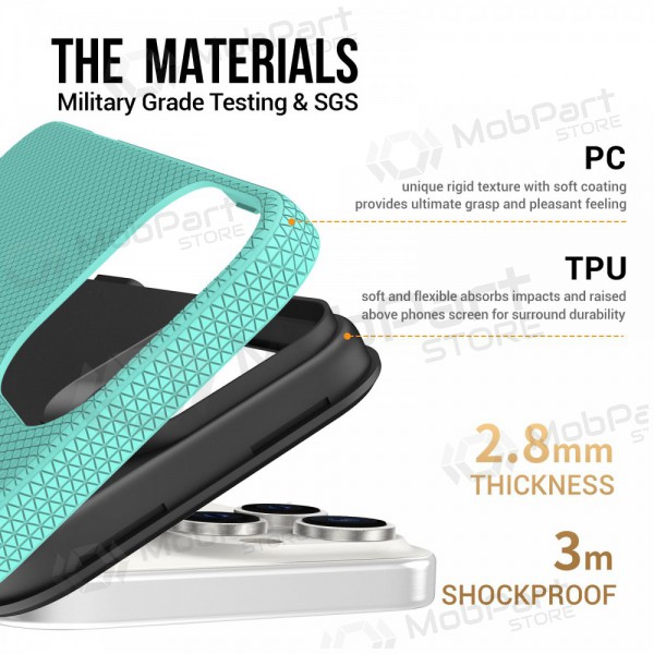 Apple iPhone 15 Pro Max pouzdro „Perfectionists“ (zelená)