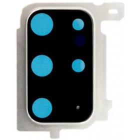 Samsung G985 / G986 Galaxy S20 Plus sklo kamery (bílý)