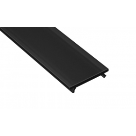 Matinis dangtelis profiliams A B C D Y (2m, černá) 