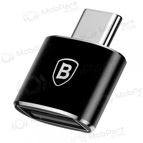 Adaptér Baseus USB-A to Type-C OTG černá CATOTG-01
