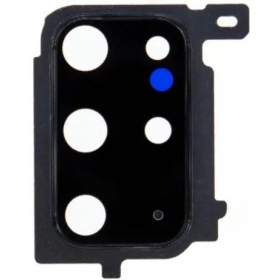 Samsung G985 / G986 Galaxy S20 Plus sklo kamery (černá)