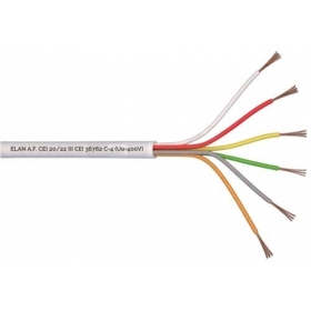 ELAN lūdytas ochranný kabel 6x0.22