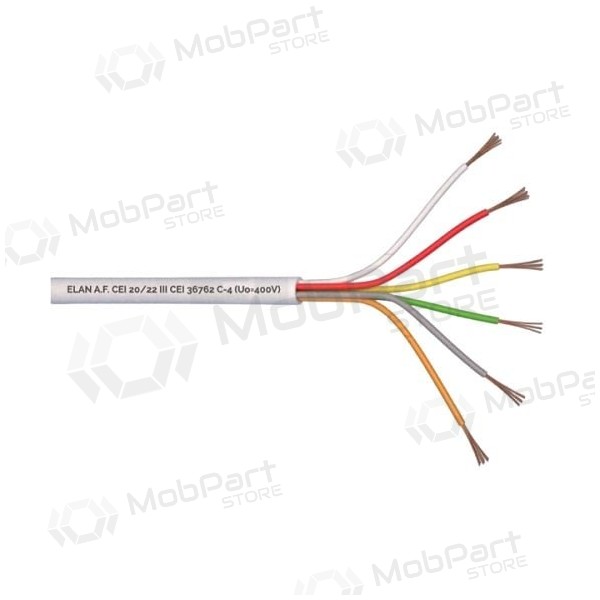 ELAN lūdytas ochranný kabel 6x0.22