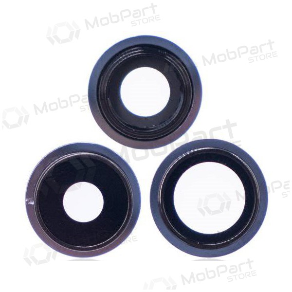 Apple iPhone 13 Pro sklo kamery (3ks) (modrý) (s rámem)