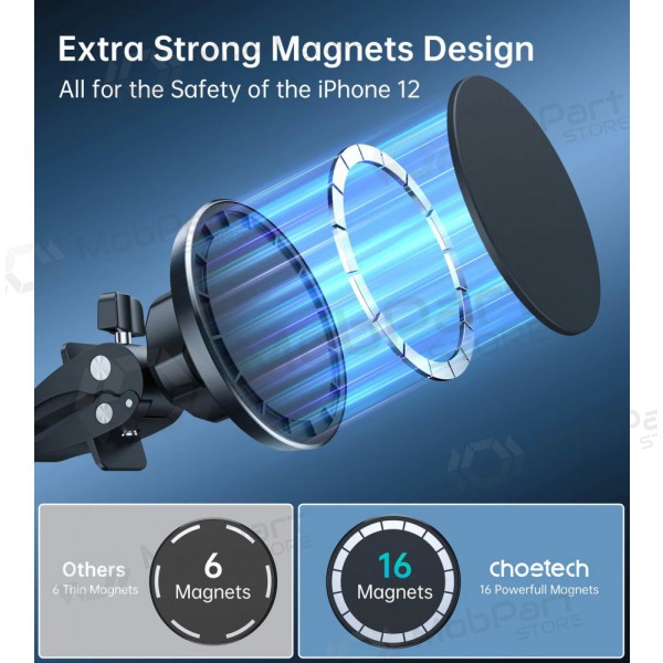 Držák telefonu do auta Choetech AT0004 černá