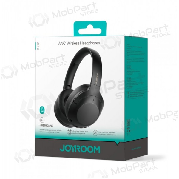 Bezdrátovýs ausinės Joyroom JR-JH2 Hybrid ANC juodos