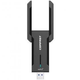 WiFi-USB adaptér, 5374Mbps, 2.4GHz, 5GHz, 6GHz