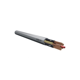 Ohebný kabel Elmat HSLH-JZ 3x1 mm² měděný LSZH CPR Cca 300/500 V