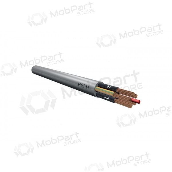 Ohebný kabel Elmat HSLH-JZ 3x1 mm² měděný LSZH CPR Cca 300/500 V