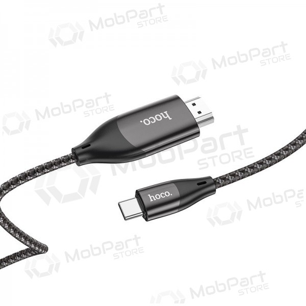 Kabel Hoco UA16 Type-C to HDMI 2.0m šedá