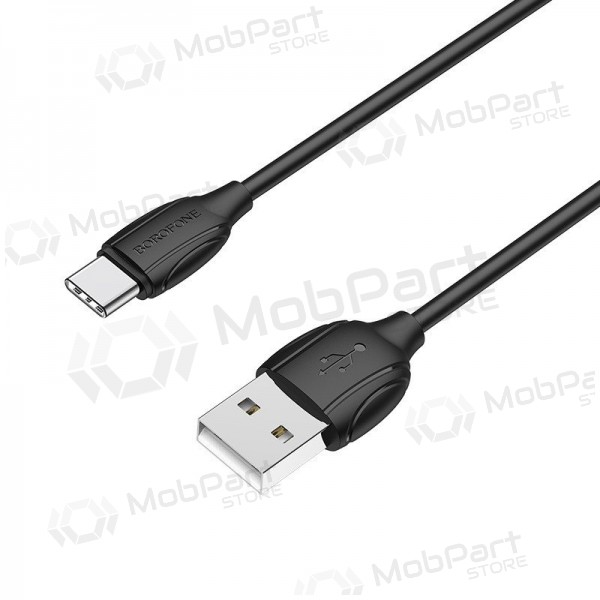 USB kabel Borofone BX19 USB-A to USB-C 1.0m černá