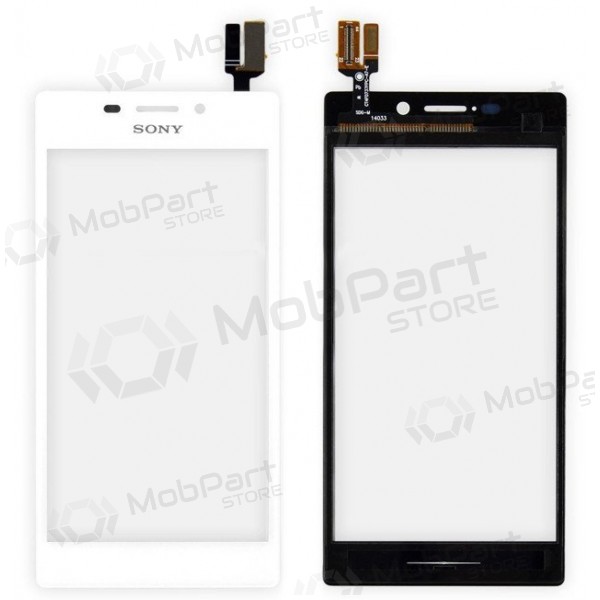 Sony D2302 Xperia M2 Dual / D2303 Xperia M2 / D2305 Xperia M2 / D2306 Xperia M2 liečiamas stikliukas (bílý)