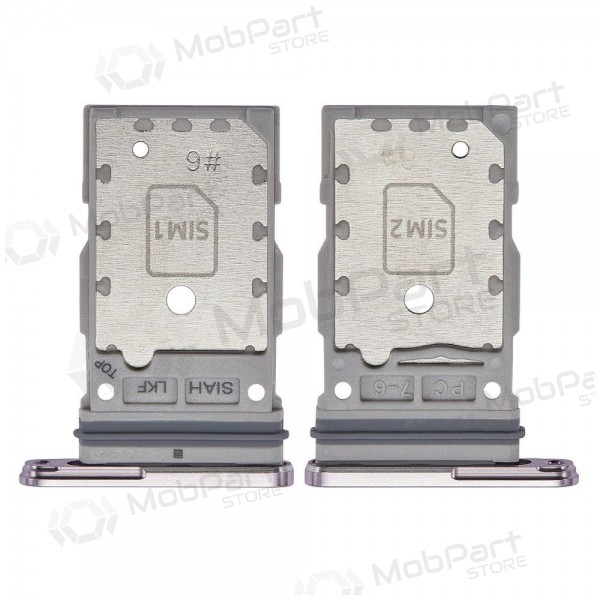 Samsung S918 Galaxy S23 Ultra Dual SIM držák karty (levandos)