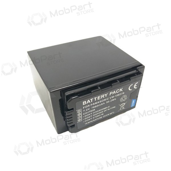 Panasonic VW-VBD78 7800mAh foto baterie / akumulátor