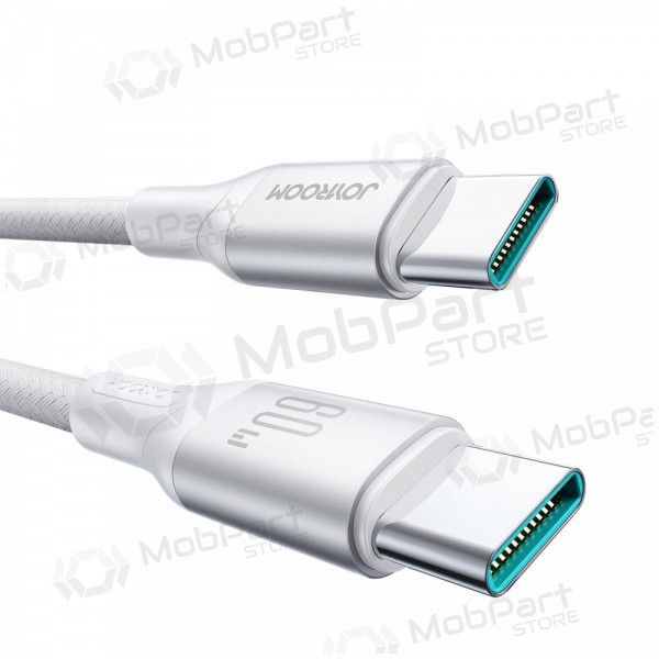USB kabel Joyroom S-A28 USB-C to USB-C 60W 2.0m bílý