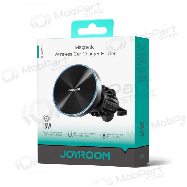 Automobilinis laikiklis-nabíječka Joyroom JR-ZS240 Pro MagSafe 15W černá