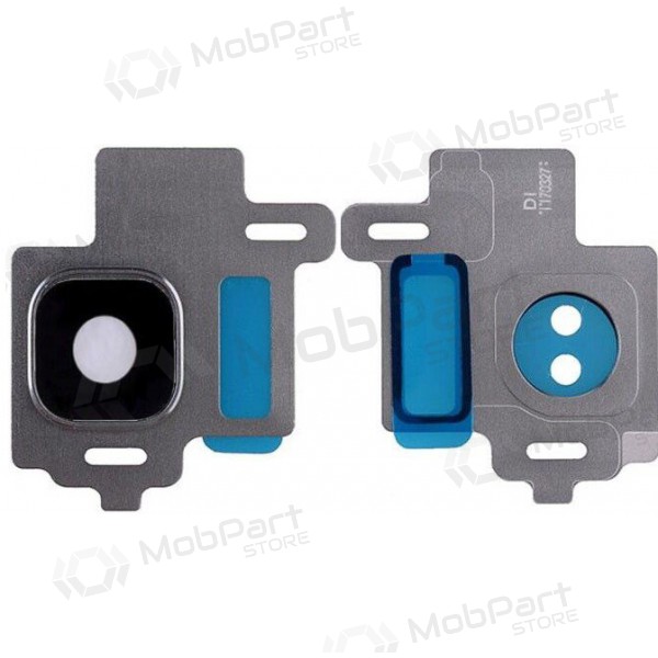 Samsung Galaxy S8 sklo kamery (s rámem) (nachový)