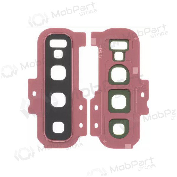 Samsung Galaxy S10+ sklo kamery (růžový)