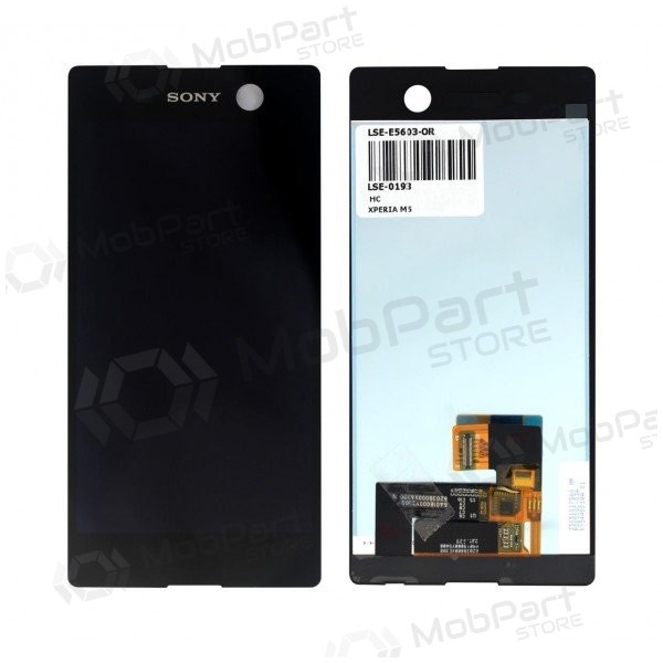 Sony E5603 Xperia M5 / E5606 / E5633 / E5653 / E5663 displej (černá) - Premium