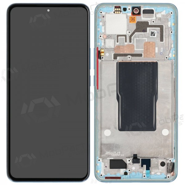 Xiaomi 12T / 12T Pro displej (modrý) (s rámem) (Premium)