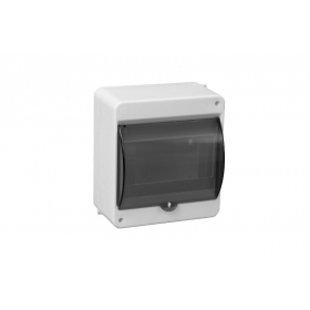 Pawbol 6 mod. virštinkinis skydelis C.2031 (su průhlednýom durelėm, su įžeminimo gnybtais, bílý)