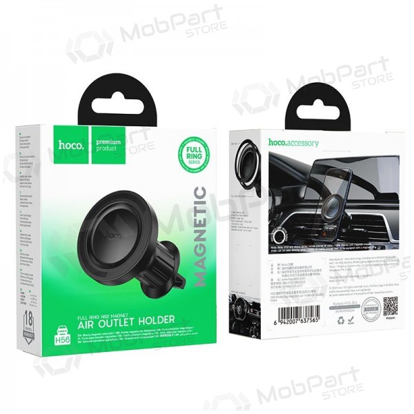 Držák telefonu do auta Hoco H56 (air vent) černá