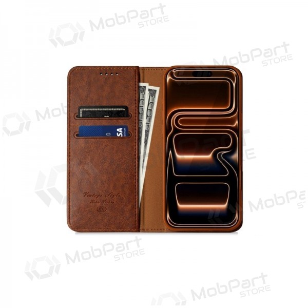 Pouzdro / kryt HDD Clasp Wallet Case Apple iPhone 12/12 Pro červené