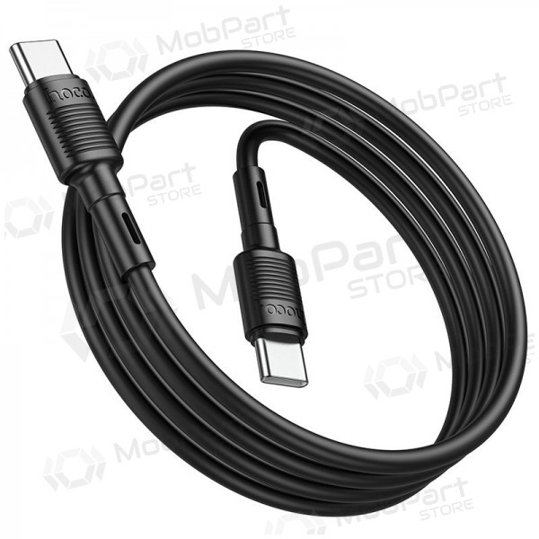 USB kabel Hoco X83 60W Type-C to Type-C 1.0m černá