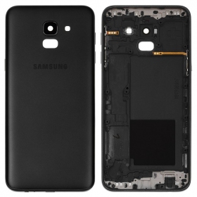 Samsung J600 Galaxy J6 2018 zadní kryt baterie (černá) (použitý grade B, originál)