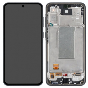 Samsung Galaxy A36 displej (černá) (s rámem) (originál)