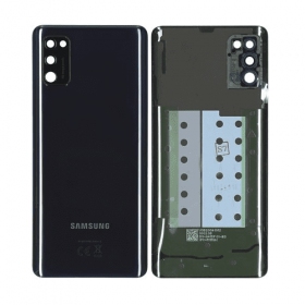 Samsung A415 Galaxy A41 2020 zadní kryt baterie (černá) (použitý grade C, originál)