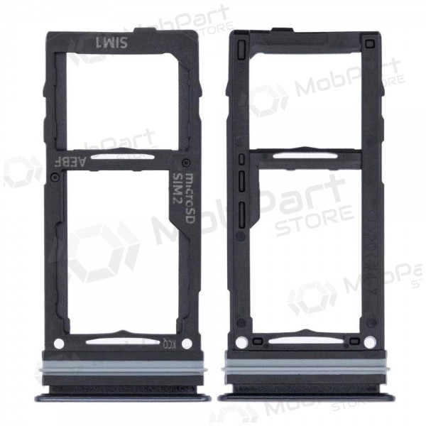 Samsung Galaxy A52 4G / A52 5G / A52S 5G / A72 4G / A72 5G SIM držák karty (černá) (service pack) (originál)