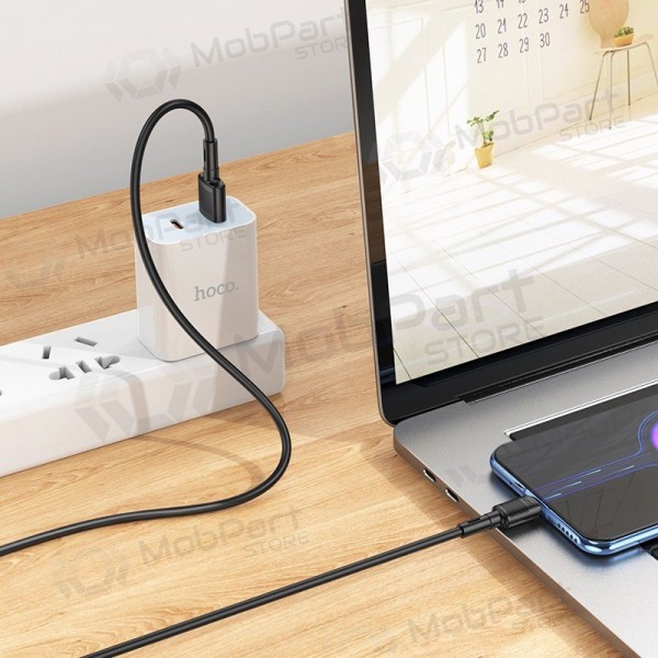 USB kabel Hoco X83 USB-A to MicroUSB 1.0m černá