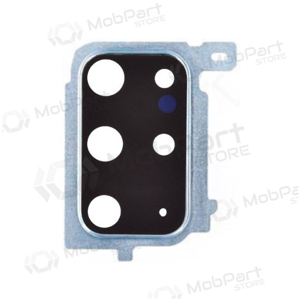 Samsung G985 / G986 Galaxy S20 Plus sklo kamery (světle modrá)