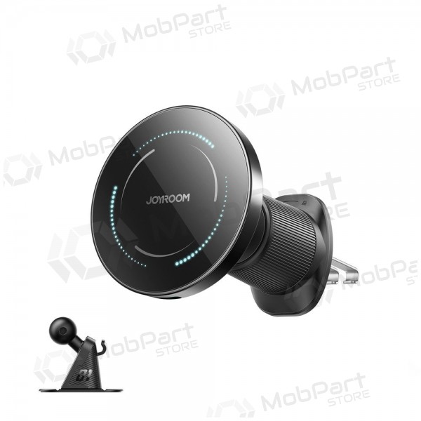 Automobilinis laikiklis-nabíječka Joyroom JR-ZS502 MagSafe 15W (air vent/dashboard) černá