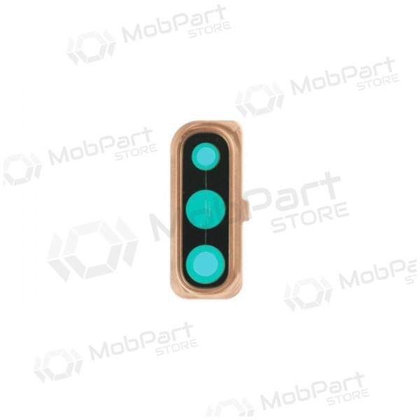 Samsung A505 Galaxy A50 2019 / A705 Galaxy A70 2019 sklo kamery  (Coral)