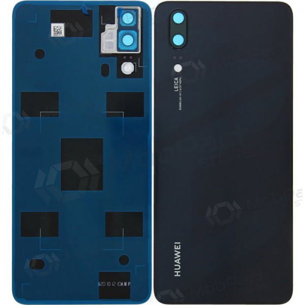 Huawei P20 zadní kryt baterie (černá) (použitý grade A, originál)
