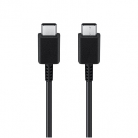 USB kabel originál Samsung EP-DA705BBE 25W 3A Type-C-Type-C 1.0m černá