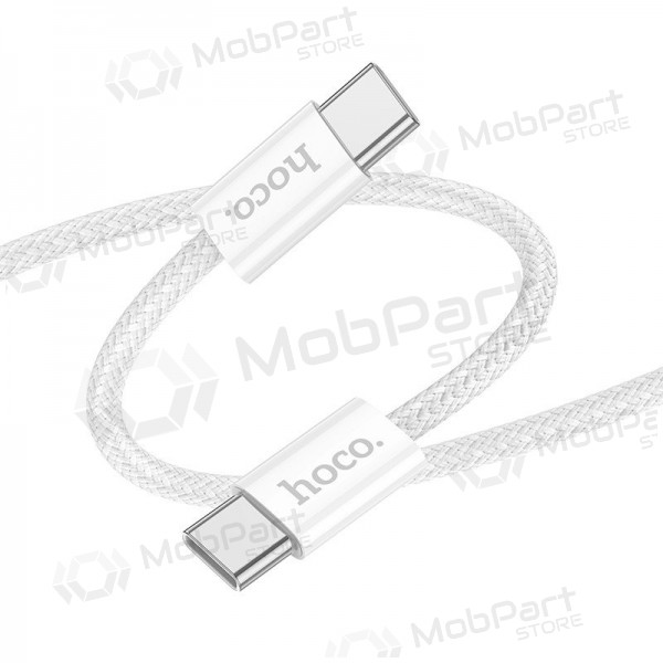 USB kabel Hoco X104 60W USB-C to USB-C 2.0m bílý