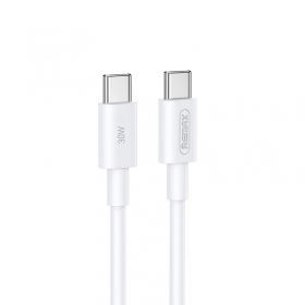 USB kabel Remax RC-C021 USB-C to USB-C 30W 1.0m bílý