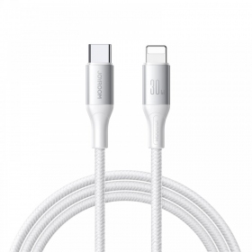 USB kabel Joyroom S-A28 USB-C to Lightning 30W 1.0m bílý