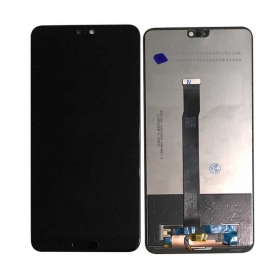 Huawei P20 displej (černá) (su Home mygtuku)