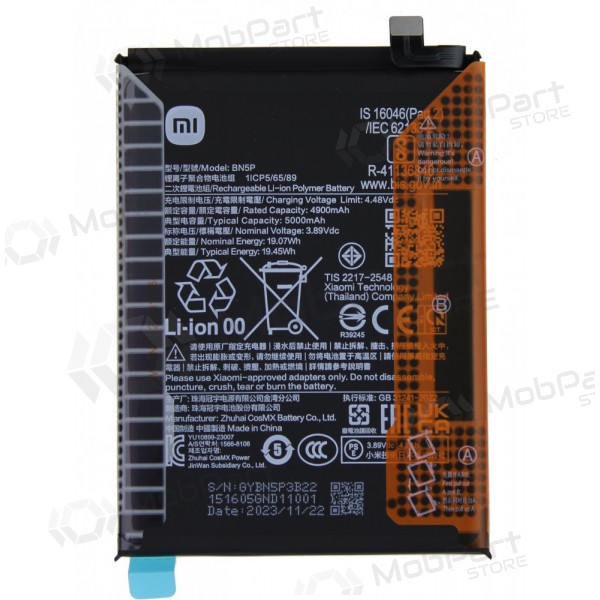 Xiaomi Redmi Note 13 4G / 5G baterie, akumuliatorius (BN5P) (originál)