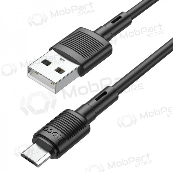 USB kabel Hoco X83 USB-A to MicroUSB 1.0m černá