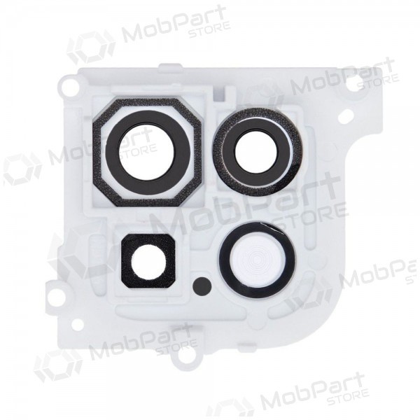 Samsung A226 Galaxy A22 5G sklo kamery (bílý) (s rámem)